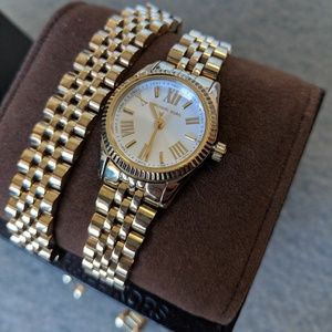 Michael Kors Gold Double-Wrap Watch